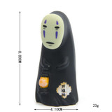 Studio Ghibli Spirited Away No Face Man Vinyl Action Figure Miyazaki Hayao Anime Kaonashi Model 8cm Decoration Doll figurine Toy