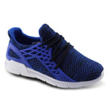 Student school shoes kids sneakers Fabric casual shoes boys and girls lace up breathable solid footwear protect feet