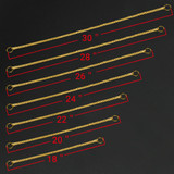 Strong Silver Gold Stainless Steel Slip Dog Collar Metal Dogs Training Choke Chain Collars With Free Whistle