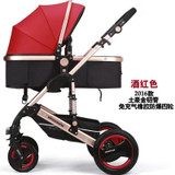 Stroller free shipping certification 3 year warranty baby stroller 0 - 3 years Multi-color choices Natural Rubber Four Wheel