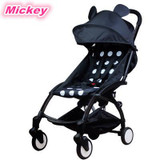 Stroller Accessories for Baby stroller Seat + Sun Shade Cover Pram Buggies Organizer Cushion Pad Sunshade Canopy