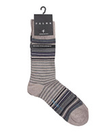 Striped Socks - Grey