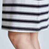 Striped Maternity Dress Summer Short Sleeve Maternity Knee-Length Dress Basic Shirt Pregnancy Dresses for Women Dress Premama