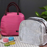 Striped Diaper Bags Maternity Mummy Messenger Insulation Bags Mother Handbag Baby Stroller Bag Baby Care Thermal Nappy bags