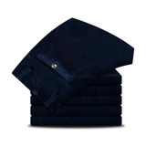 Stretch corduroy trousers spring and autumn fashion men's casual pants trousers middle-aged men's corduroy pants Straight loose
