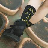 Street Style Harajuku Socks European Fashion Cotton Casual Women Letters Socks School Girls Warm Custom Hosiery Sock