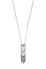 Chicnico Fashion Silver Tassels Necklace