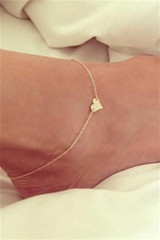 Chicnico Daily Exquisite Heart Anklet