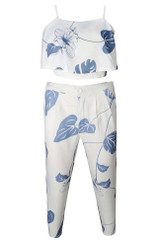Chicnico Cute Floral Printed Two-piece