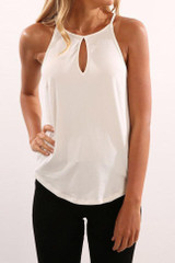 Chicnico Casual Solid Color O Neck Short Sleeve Tee