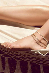 Chicnico Boho Personlized Anklet(set of 3)