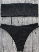 Chicnico Beach Babe Black Bikini Set