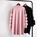 CHICEVER Winter Knitted Pullovers Female Sweater For Women Top Long Sleeve Loose Big Size Thick Warm Sweaters Jumper Clothes New