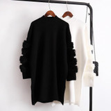 CHICEVER Winter Knitted Pullovers Female Sweater For Women Top Long Sleeve Loose Big Size Thick Warm Sweaters Jumper Clothes New