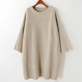 CHICEVER Winter Knitting Pullovers Female Sweater For Women Flare Sleeve Loose Big Size Sweaters Jumper Clothes Fashion 2017 CHICEVER Winter Knitting Pullovers Female Sweater For Women Flare Sleeve Loose Big Size Sweaters Jumper Clothes Fashion 2017