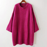 CHICEVER Winter Knitting Pullovers Female Sweater For Women Flare Sleeve Loose Big Size Sweaters Jumper Clothes Fashion 2017 CHICEVER Winter Knitting Pullovers Female Sweater For Women Flare Sleeve Loose Big Size Sweaters Jumper Clothes Fashion 2017