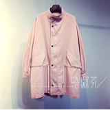 CHICEVER 2017 Summer Long Sleeve Slim Casual Female Women Coat Loose Lace Up Trench Coats For Women's Basic Clothing Fashion