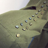 CHICEVER 2017 Long Sleeve Loose Rivet Lace Up Women Coat Female Slim Casual Long Trench Coats For Women's Clothes Fashion Korean
