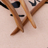 Chic Women Wooden Hair Stick Pin Handmade Carved Wood Hair Accessories Vintage Chic Women Wooden Hair Stick Pin Handmade Carved Wood Hair Accessories Vintage