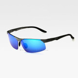 Chic Mens Veithdia UV 400 Polarized Rimless Sunglasses  Driving Glasses