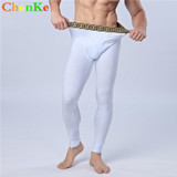 ChenKe Hot Men's Tight Long Johns Cotton Warm Trousers Men Long Johns Body Shaper Pants Mens Warm Underpants Of Winter