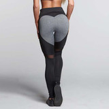 Tresdin 2018 Women Fashion Gothic Push Up Ladies Mesh Pants Love Heart Black Leggings Casual Pants High Waist Sexy Leggings