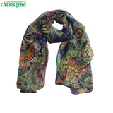 Trendy Style 2016 Best Deal High Qulity  Fashion Women Girl Chiffon Printed Silk Long Soft Scarf Shawl Scarf