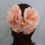 Trendy Handmade Flower Banana Crab Hair Clip  Claws Elegant Hair Ornaments Women Hair Accessory Kids Girl Hairgrip Hairclip