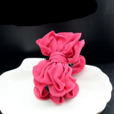 Trendy Handmade Flower Banana Crab Hair Clip  Claws Elegant Hair Ornaments Women Hair Accessory Kids Girl Hairgrip Hairclip