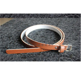 Trendy 8 Colors Exquisite Waist Belt Pretty Faux Leather Thin Skinny Waist Belt Summer Dress Accessories for Women Lady