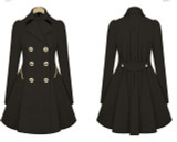 Trench Coat Womens Coat Classic waist was thin coat Windbreaker Women Trench  Female Long Sleeve Overcoat W054 Trench Coat Womens Coat Classic waist was thin coat Windbreaker Women Trench  Female Long Sleeve Overcoat W054