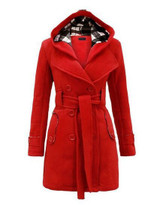 Trench Coat for Women 2017 Fashion Turn-down Collar Slim Cashmere Sashes Double Breasted Coat Women Overcoat Manteau Femme