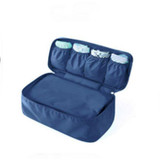 Travel waterproof Bra Underwear Pouch Cosmetic Bag Luggage Storage Box Holder
