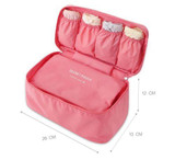 Travel waterproof Bra Underwear Pouch Cosmetic Bag Luggage Storage Box Holder