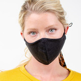 Made in USA Cotton W/ washable, Double Layer Adjustable Mask