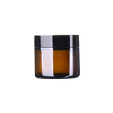 Travel Eyeshadow Face Cream Lotion Cosmetic Container 60ml Empty Cosmetic Jar Pots Portable Refillable Bottles Glass Tool P2