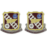 Transportation Center and School Unit Crest (Per Scientiam Progredimur)
