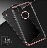 Transparent Phone Case For iPhone X  iPhone 6/6 Plus/7/7 Plus