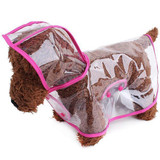 Transparent Pet Raincoat Transparent Pet Raincoat