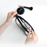 Transparent Cosmetic Bags PVC Makeup Bags Women Travel Organizer Necessary Beauty Case Lady Toiletry Bag Bath Wash Make Up Box