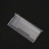 Transparent Clear Plastic Business Card Holder Office Counter Display Stand