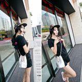 TRANSER Women Handbag Shoulder Bags Tote Purse Satchel Women Messenger Bag Female Crossbody Bucket High Quality Leather Aug21