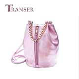 TRANSER Women Handbag Shoulder Bags Tote Purse Satchel Women Messenger Bag Female Crossbody Bucket High Quality Leather Aug21
