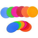 Training Funny Flying Saucer Large Pet Dog Flying Disc Tooth Resistant Training Fetch Toy Play Frisbee  #2458
