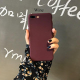 Colorful Frosted Scrub Cases for iPhone 6/7/7 Plus 8 8 Plus/X