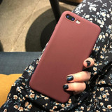 Colorful Frosted Scrub Cases for iPhone 6/7/7 Plus 8 8 Plus/X