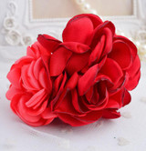 Colorful flowers children kids baby girls hair accessories hair bands headwear Boutique hair rope P1015