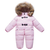 Cold Winter Costumes Baby Clothes Newborn Warm Rompers Enfant Outwear Snowsuit Fur Collar Duck Down Waterproof Jumpsuit Boy Girl Cold Winter Costumes Baby Clothes Newborn Warm Rompers Enfant Outwear Snowsuit Fur Collar Duck Down Waterproof Jumpsuit Boy Girl