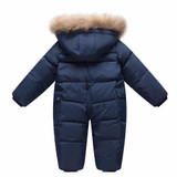 Cold Winter Costumes Baby Clothes Newborn Warm Rompers Enfant Outwear Snowsuit Fur Collar Duck Down Waterproof Jumpsuit Boy Girl Cold Winter Costumes Baby Clothes Newborn Warm Rompers Enfant Outwear Snowsuit Fur Collar Duck Down Waterproof Jumpsuit Boy Girl