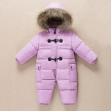 Cold Winter Costumes Baby Clothes Newborn Warm Rompers Enfant Outwear Snowsuit Fur Collar Duck Down Waterproof Jumpsuit Boy Girl Cold Winter Costumes Baby Clothes Newborn Warm Rompers Enfant Outwear Snowsuit Fur Collar Duck Down Waterproof Jumpsuit Boy Girl